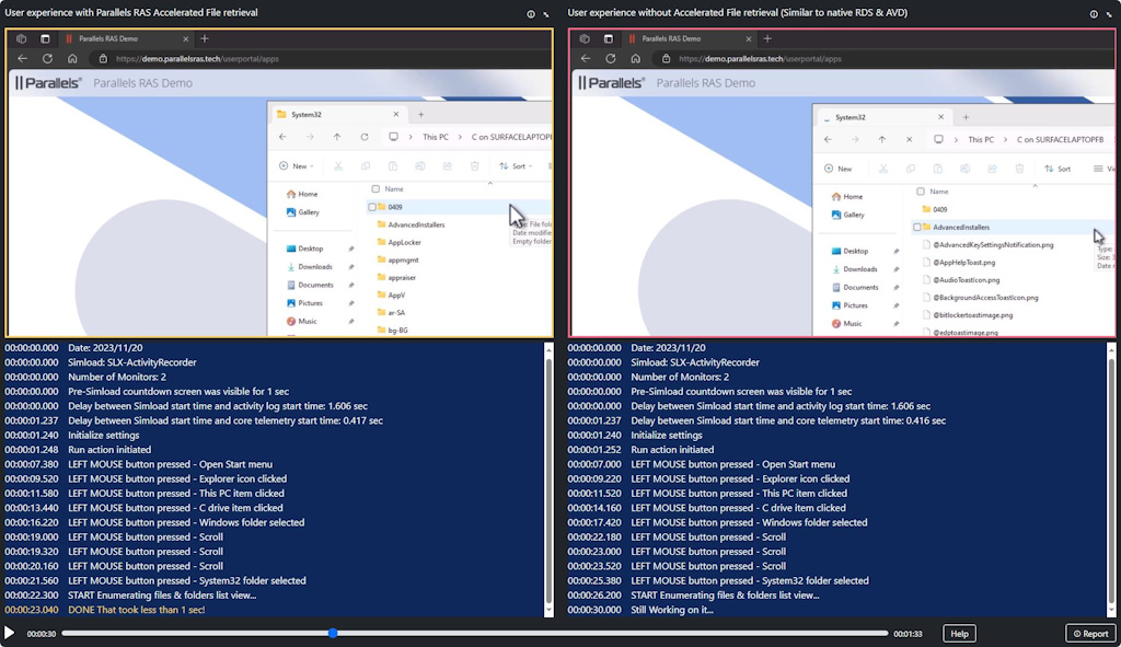 Drive Redirection Comparison