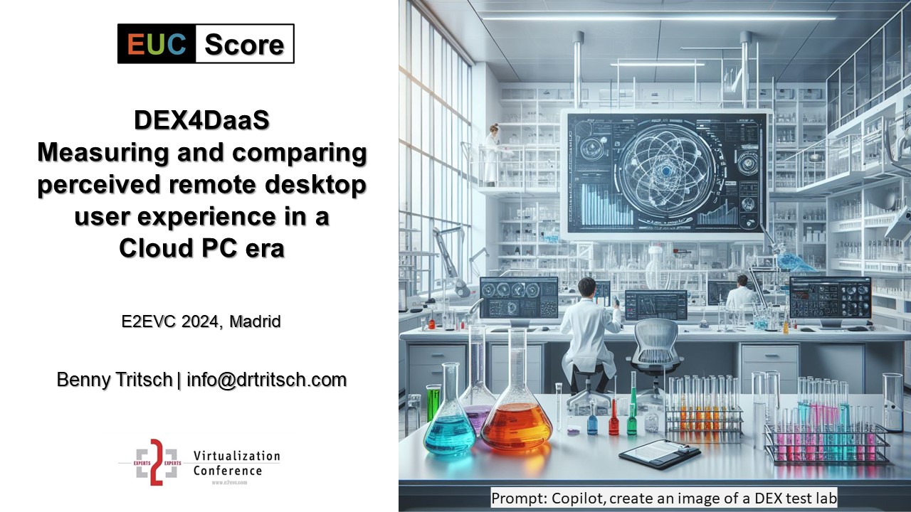 Tritsch - DEX4DaaS - E2EVC 2024 Madrid