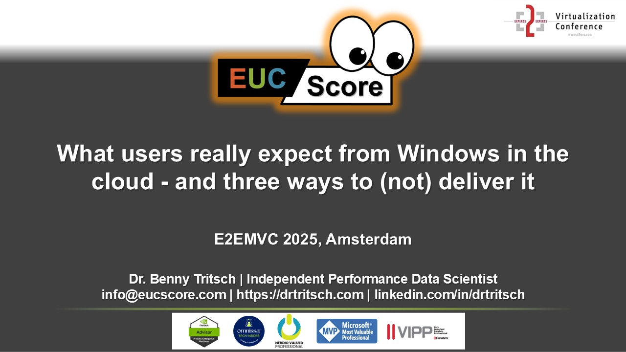 Tritsch - Cloud Windows - E2EVC 2025 Amsterdam